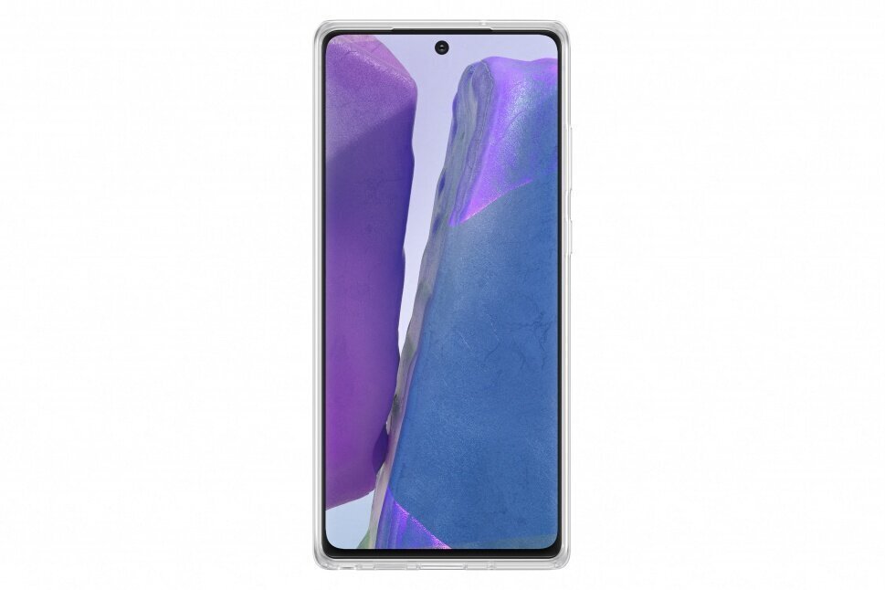 Samsung caurspīdīgs vāciņš N980F Galaxy Note20 caurspīdīgs EF-QN980TTEGEU cena un informācija | Telefonu vāciņi, maciņi | 220.lv