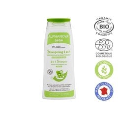 Maigs Bio šampūns Alphanova Bebe, 200 ml цена и информация | Косметика для мам и детей | 220.lv