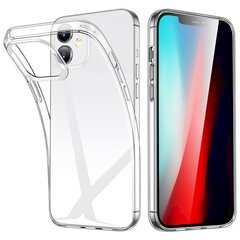 Fusion Ultra Back Case 2 mm Izturīgs Silikona Aizsargapvalks Priekš Apple iPhone 12 Pro Max Caurspīdīgs cena un informācija | Telefonu vāciņi, maciņi | 220.lv