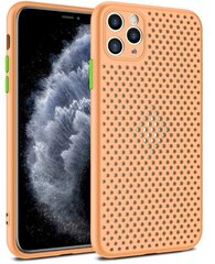 Fusion Breathe Case Silikona Aizsargapvalks Priekš Apple iPhone 12 Mini Oranžs cena un informācija | Telefonu vāciņi, maciņi | 220.lv