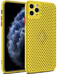 Fusion Breathe Case Silikona Aizsargapvalks Priekš Apple iPhone 12 Mini Dzeltens цена и информация | Чехлы для телефонов | 220.lv