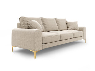Trīsvietīgs dīvāns Mazzini Sofas Madara 237 cm, smilškrāsas cena un informācija | Dīvāni | 220.lv