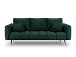 Dīvāns Interieurs86 Octave, tumši zaļš/melns