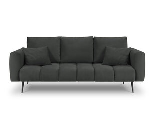 Dīvāns Interieurs86 Octave, tumši pelēks/melns cena un informācija | Dīvāni | 220.lv