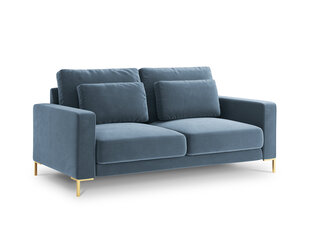 Двухместный диван Interieurs86 Seine, светло-синий цена и информация | Диваны | 220.lv