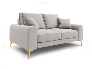 Двухместный диван Mazzini Sofas Madara, светло-серый цена и информация | Диваны | 220.lv
