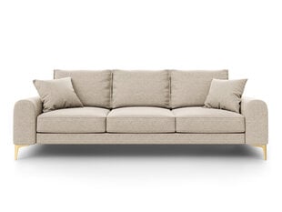 Трехместный диван Mazzini Sofas Madara 222 см, бежевый цена и информация | Диваны | 220.lv