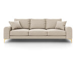 Trīsvietīgs dīvāns Mazzini Sofas Madara 222 cm, smilškrāsas