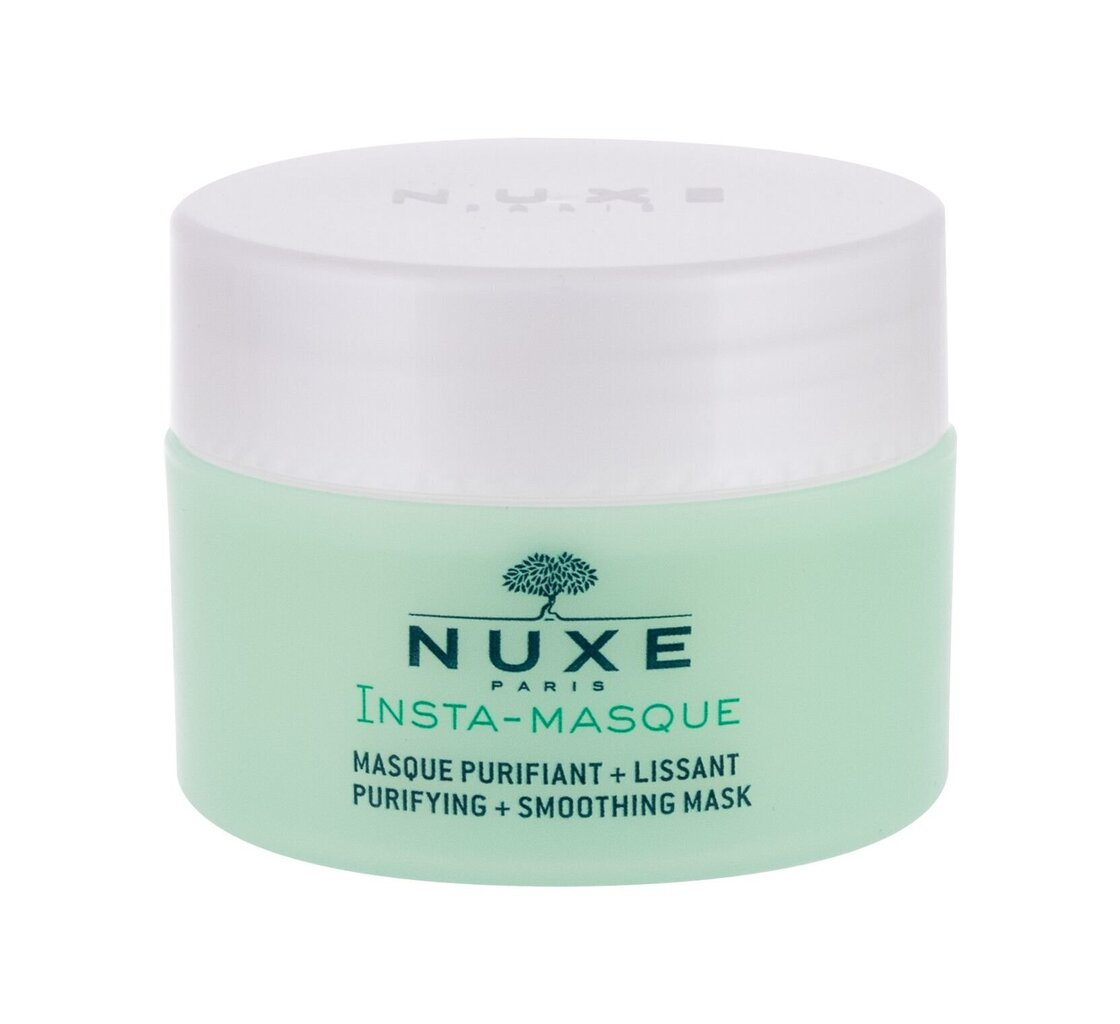 Sejas maska Nuxe Insta-Masque Purifying + Smoothing 50 ml cena un informācija | Sejas maskas, acu maskas | 220.lv