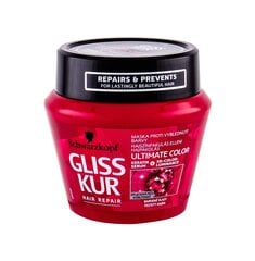 Маска для окрашенных волос Schwarzkopf Gliss Kur Ultimate Color 300 мл цена и информация | Средства для укрепления волос | 220.lv