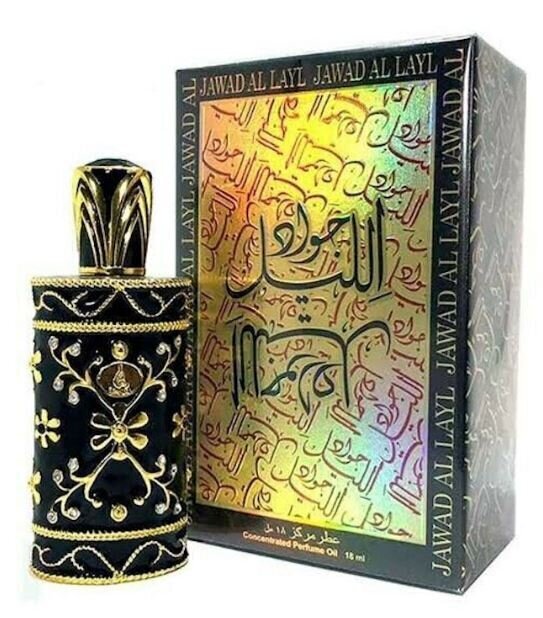 Koncentrētas eļļas smaržas Unisex Jawad Al Layl no Khalis, 18 ml цена и информация | Sieviešu smaržas | 220.lv