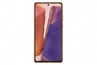 Кожаный чехол для Samsung Galaxy Note 20 / Note 20 5G, коричневый цена и информация | Чехлы для телефонов | 220.lv