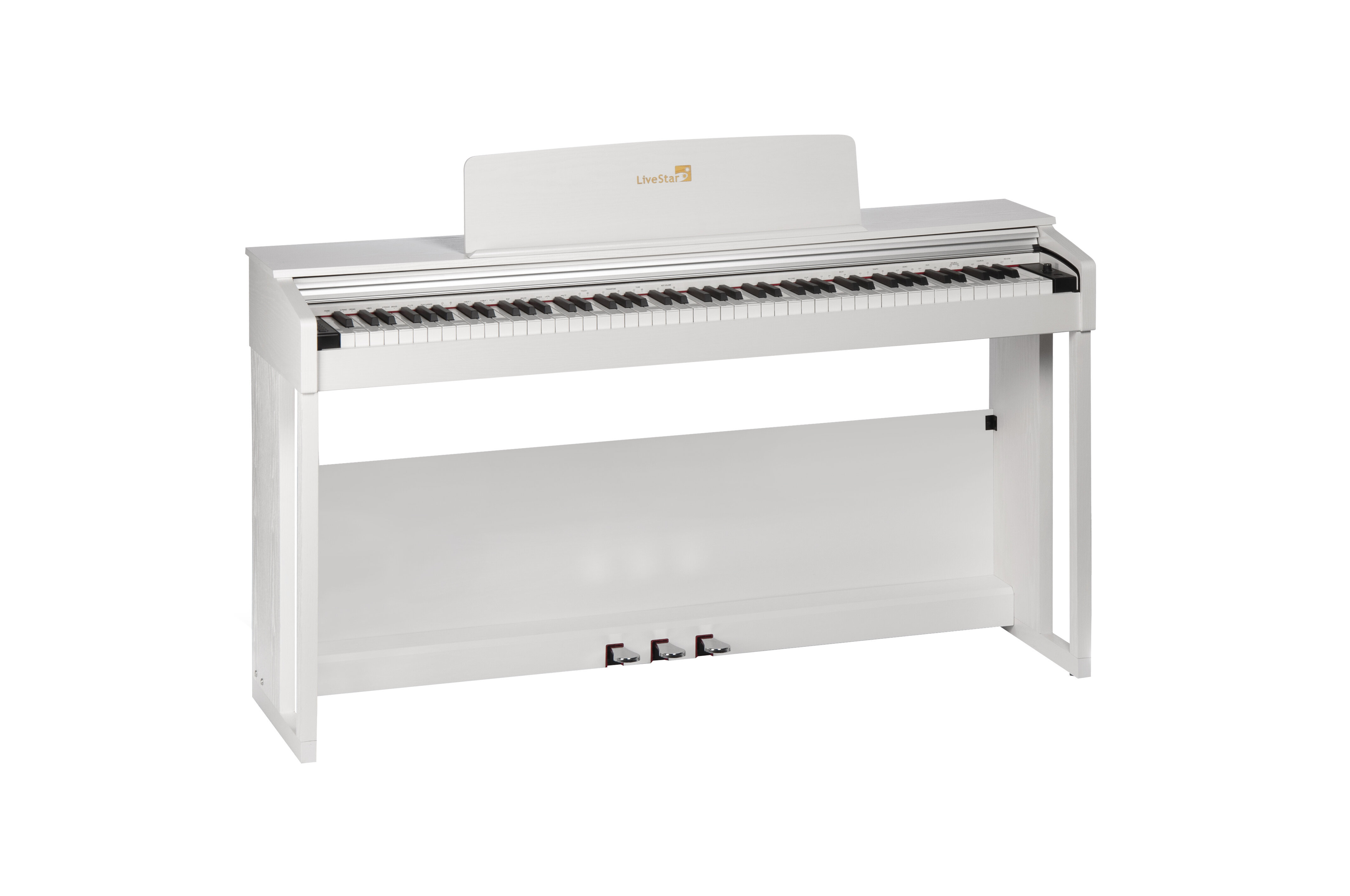 LiveStar LDP15 88-taustiņu digitālās klavieres (Baltas) cena | 220.lv