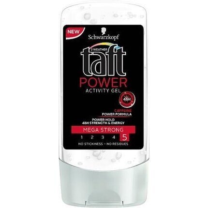 Matu gels Schwarzkopf Taft Power, 150 ml цена и информация | Matu veidošanas līdzekļi | 220.lv