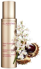 Sejas emulsija Clarins Nutri-Lumiere Jour, 50 ml cena un informācija | Sejas krēmi | 220.lv