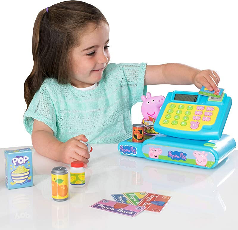 Rotaļu kase ar piederumiem Cūciņa Pepa (Peppa Pig) цена и информация | Rotaļlietas meitenēm | 220.lv