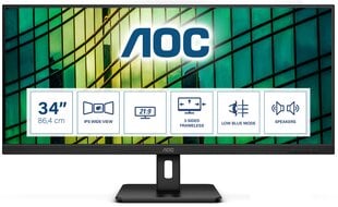 AOC Q34E2A цена и информация | Мониторы | 220.lv