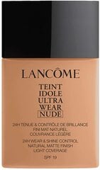 Šķidrais grima pamats Lancome Teint Idole Ultra Wear Nude SPF19, 40 ml, 035 Beige Dore cena un informācija | Grima bāzes, tonālie krēmi, pūderi | 220.lv