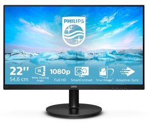 Philips 221V8A/00, 21.5" цена и информация | Мониторы | 220.lv