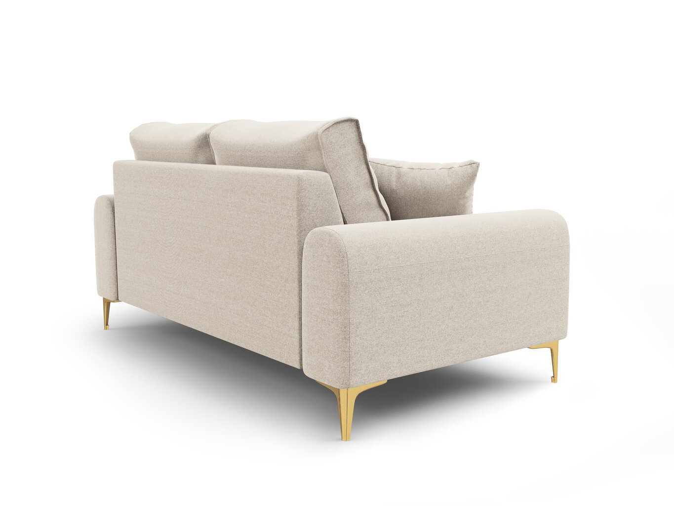 Divvietīgs dīvāns Mazzini Sofas Madara, gaišas smilškrāsas cena un informācija | Dīvāni | 220.lv