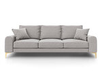 Trīsvietīgs dīvāns Mazzini Sofas Madara 222 cm, gaiši pelēks