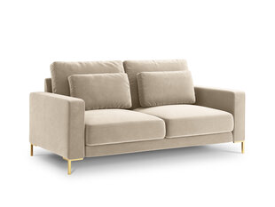 Divvietīgs dīvāns Interieurs86 Seine, smilšu krāsas cena un informācija | Dīvāni | 220.lv