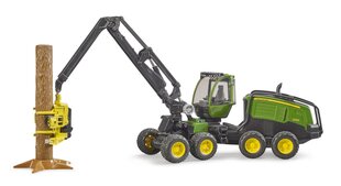 Transportlīdzeklis malkas cirtējs John Deere 1270G ar baļķi, 02135 цена и информация | Игрушки для мальчиков | 220.lv