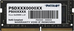 Patriot PSD416G240081S цена и информация | Оперативная память (RAM) | 220.lv