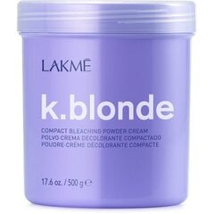 Отбеливающая пудра-крем Lakme K.blonde Compact Bleaching Powder-Cream 500 г цена и информация | Краска для волос | 220.lv