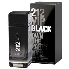 Парфюмированная вода Carolina Herrera 212 VIP Black EDP для мужчин, 200 мл цена и информация | Мужские духи | 220.lv