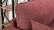 Dīvāns Artie Bella 177, sarkans cena un informācija | Dīvāni | 220.lv