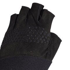 Adidas перчатки Wom Ccool Glove Black цена и информация | Перчатки для йоги, гимнастики, серый цвет | 220.lv