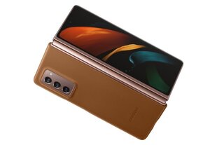 Чехол Samsung для Samsung Galaxy Z Fold2 Plus, коричневый цена и информация | Чехлы для телефонов | 220.lv