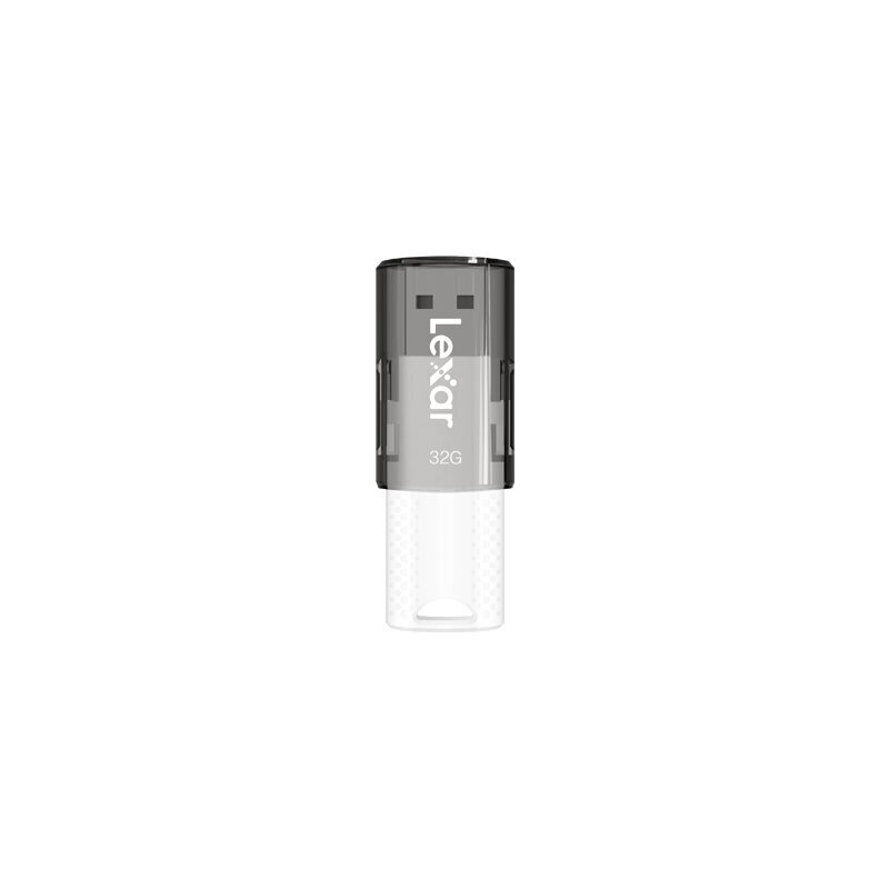 Lexar Flash drive JumpDrive S60 32 GB, USB 2.0, Black цена и информация | USB Atmiņas kartes | 220.lv