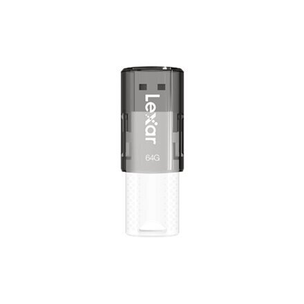 Lexar Flash drive JumpDrive S60 64 GB, USB 2.0, Black цена и информация | USB Atmiņas kartes | 220.lv