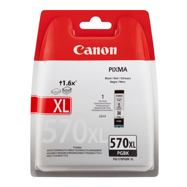 Saderīgs tintes kārtridžs Canon 570 XL Melns цена и информация | Tintes kārtridži | 220.lv