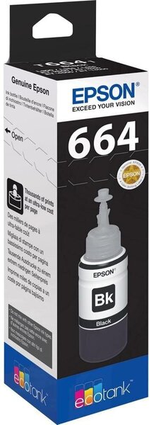Saderīgs tintes kārtridžs Epson T66: Krāsa - Melns