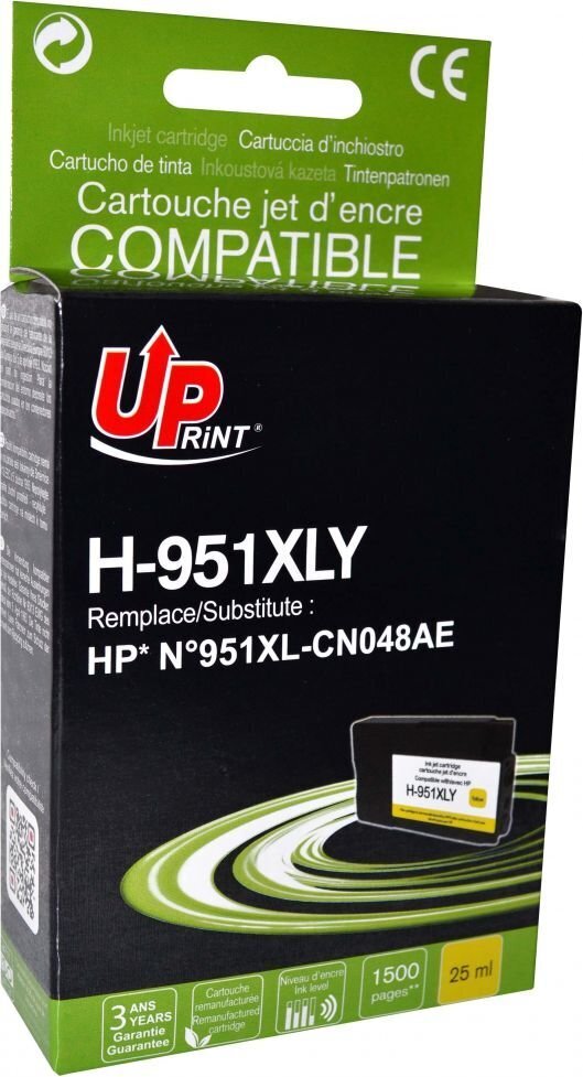 UPrint H-951XL-Y cena un informācija | Tintes kārtridži | 220.lv