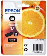 Epson C13T33414010, melns cena un informācija | Tintes kārtridži | 220.lv
