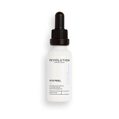 Кислотная отшелушивающая сыворотка для лица для чувствительной кожи Revolution Skincare London Acid Peel Sensitive, 30 мл цена и информация | Сыворотки для лица, масла | 220.lv
