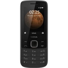 Nokia 225 4G, Black cena un informācija | Mobilie telefoni | 220.lv