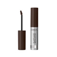 Гель для бровей L'Oreal Paris Brow Artist Plump & Set 4,9 мл, 105 Brunette цена и информация | Карандаши, краска для бровей | 220.lv