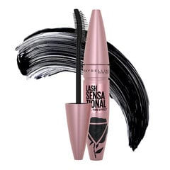 Тушь Maybelline New York Lash Sensational Black Rose, 9,5 мл 05 Midnight Black цена и информация | Тушь, средства для роста ресниц, тени для век, карандаши для глаз | 220.lv