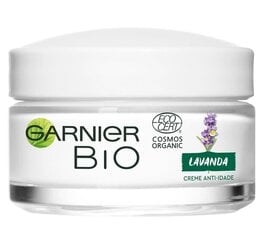 Дневной крем для лица с экстрактом лаванды Garnier BIO 50 мл цена и информация | Кремы для лица | 220.lv