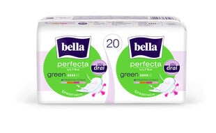 BELLA PERFECTA hig. paketes Green New, 20 gab. cena un informācija | Tamponi, higiēniskās paketes, ieliktnīši | 220.lv