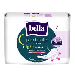 BELLA PERFECTA hig. paketes Night New, 7 gab. cena un informācija | Tamponi, higiēniskās paketes, ieliktnīši | 220.lv
