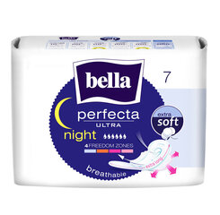 BELLA PERFECTA hig. paketes Night Soft New, 7 gab. cena un informācija | Tamponi, higiēniskās paketes, ieliktnīši | 220.lv