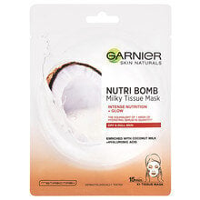 Garnier NUTRI BOMB maska-salvete ar kokosriekstu pienu cena un informācija | Garnier Aizsardzības, dezinfekcijas, medicīnas preces | 220.lv