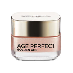 Восстанавливающий крем для области вокруг глаз L'oreal Paris Age Perfect Golden Age Rosy 15 мл цена и информация | Сыворотки, кремы для век | 220.lv