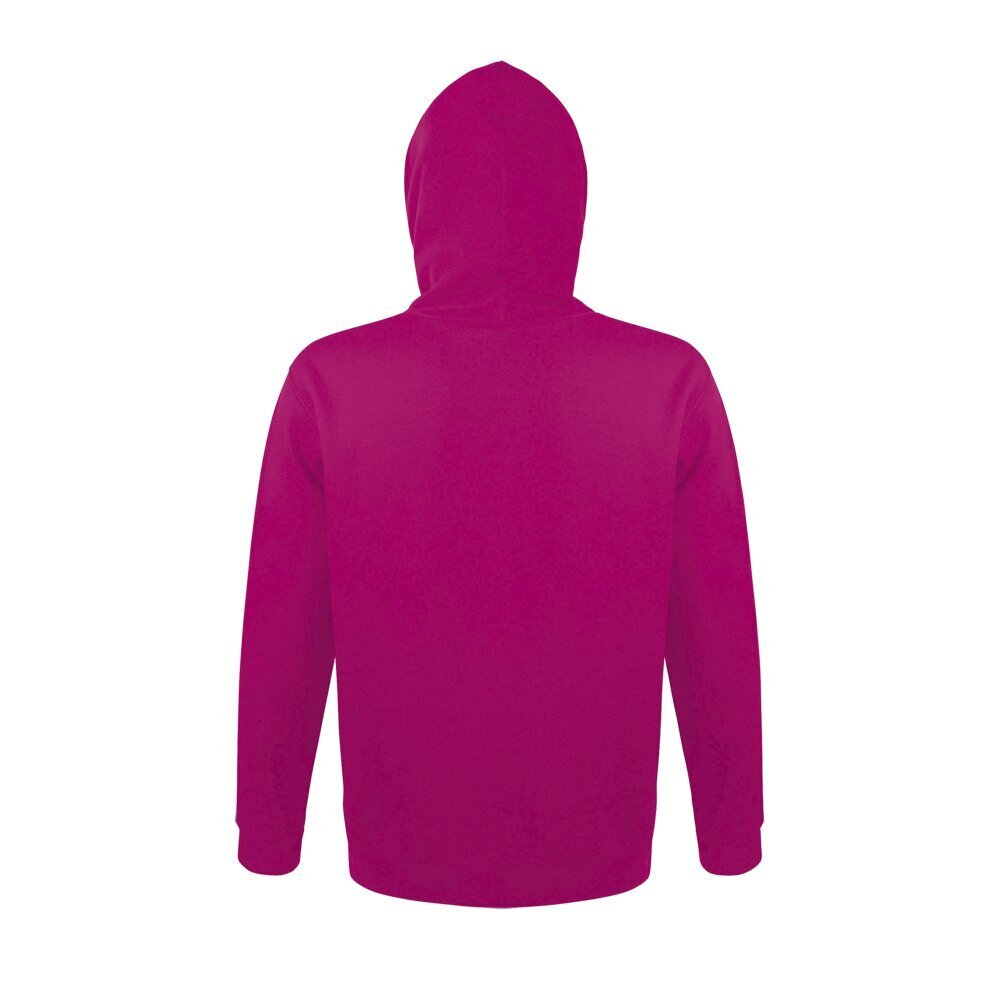 Pieguļoša piegriezuma, koši rozā, unisex džemperis ar kabatu un kapuci SNAKE cena un informācija | Vīriešu džemperi | 220.lv